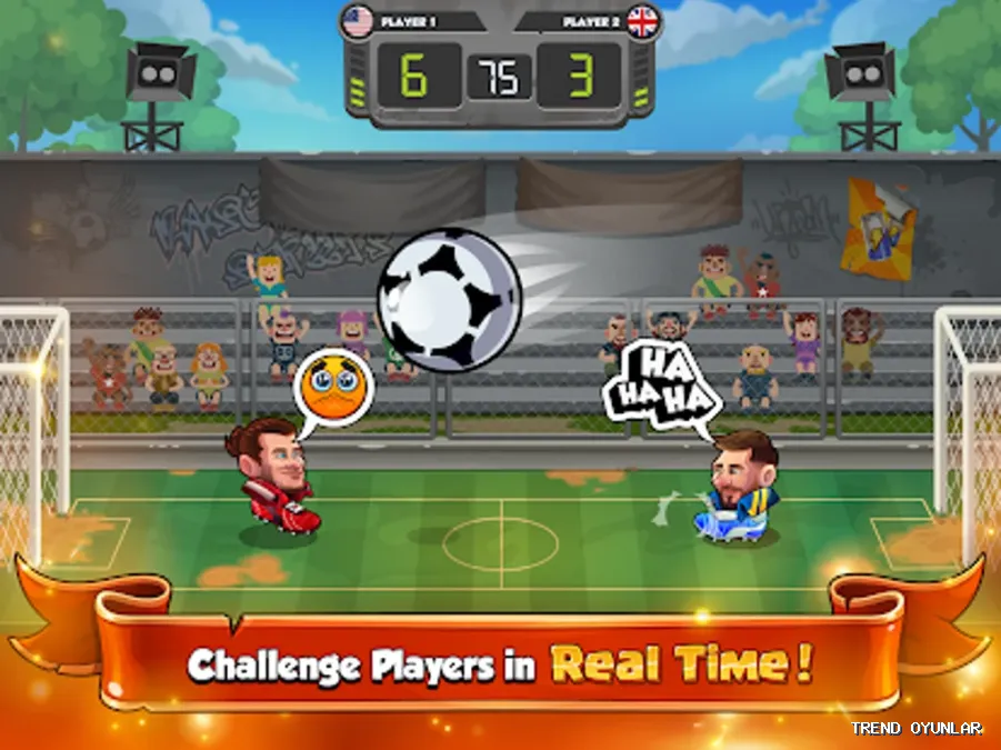 Head Ball 2 ekran görüntüsü 3 - Spor oyunu