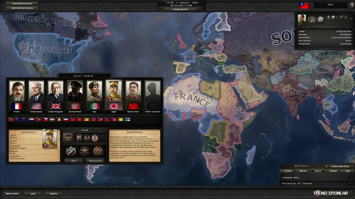Hearts of Iron IV indir - Strateji oyunu