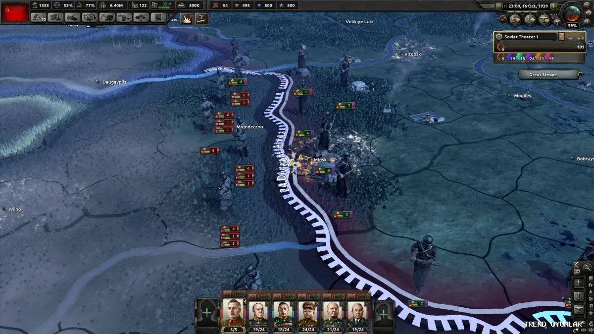 Hearts of Iron IV ekran görüntüsü 3 - Strateji oyunu