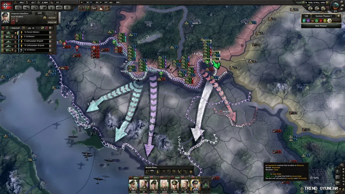 Hearts of Iron IV ekran görüntüsü 4 - Strateji oyunu