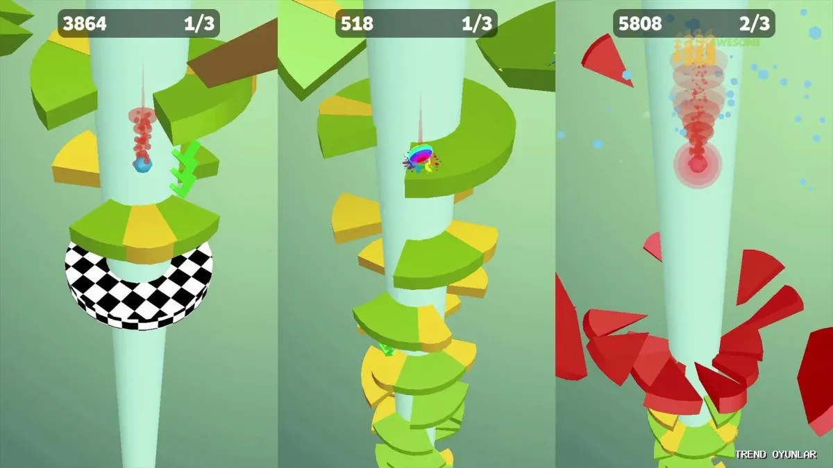 Helix Jump indir - Aksiyon oyunu