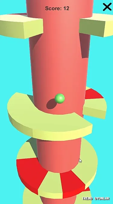 Helix Jump ekran görüntüsü 5 - Aksiyon oyunu