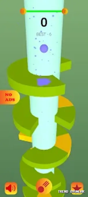 Helix Jump ekran görüntüsü 7 - Aksiyon oyunu