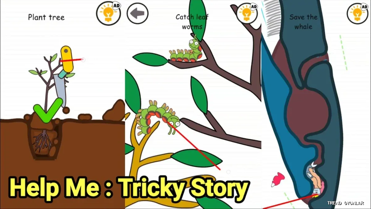 Help Me: Tricky Story ekran görüntüsü 3 - Zeka oyunu