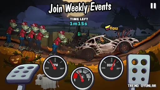 Hill Climb Racing 2 ekran görüntüsü 3 - Yarış oyunu