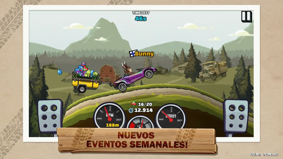 Hill Climb Racing 2 ekran görüntüsü 7 - Yarış oyunu