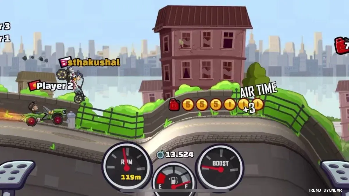 Hill Climb Racing 2 ekran görüntüsü 8 - Yarış oyunu