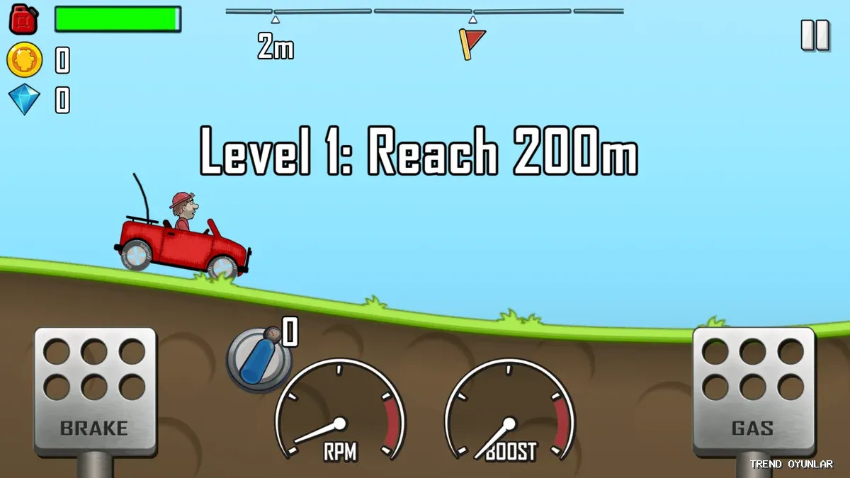 Hill Climb Racing ekran görüntüsü 4 - Yarış oyunu