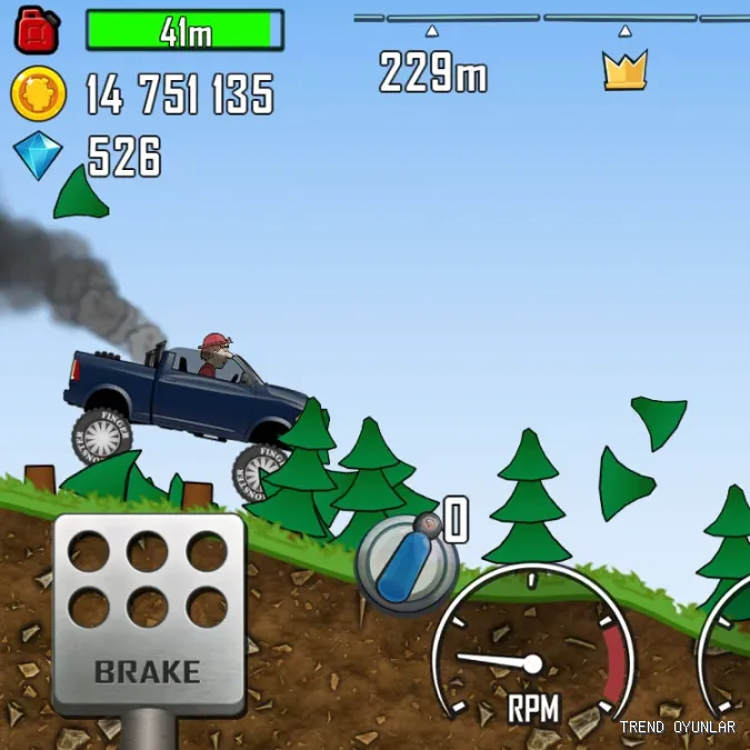 Hill Climb Racing ekran görüntüsü 8 - Yarış oyunu