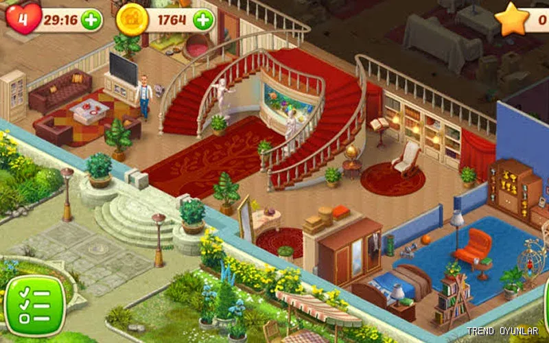 Homescapes ekran görüntüsü 4 - Zeka oyunu