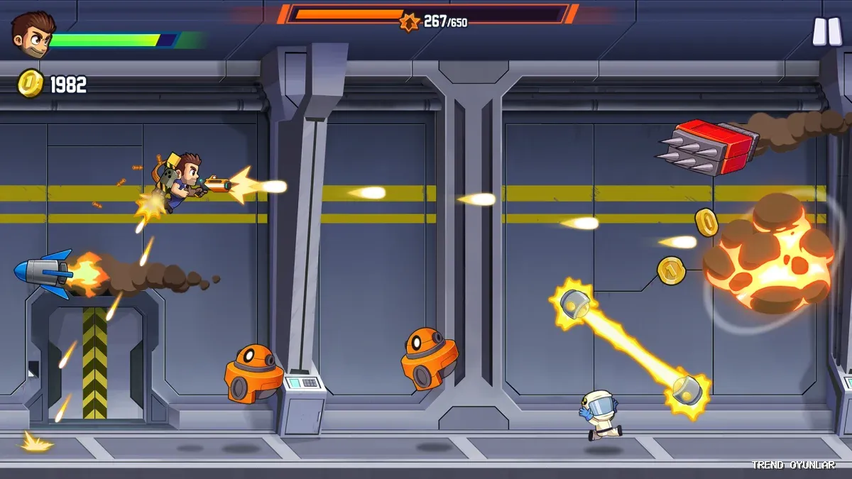 Jetpack Joyride indir - Aksiyon oyunu