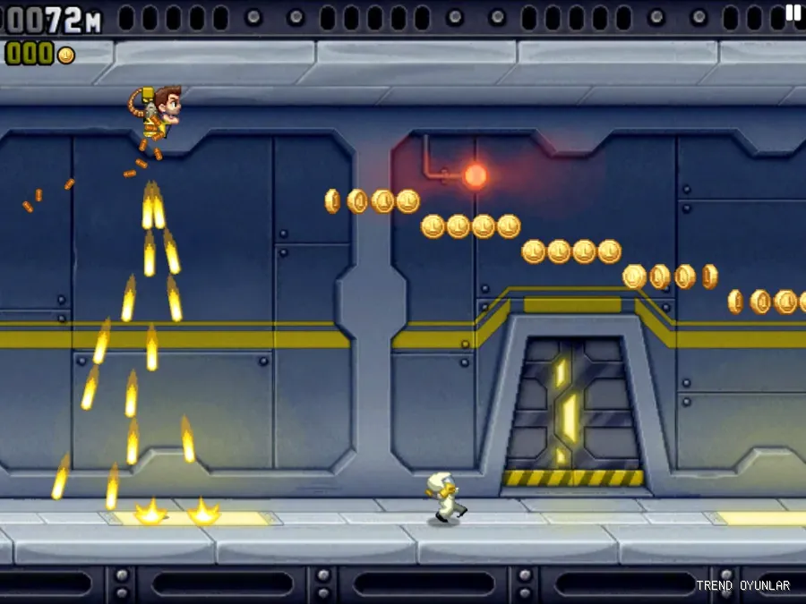 Jetpack Joyride ekran görüntüsü 3 - Aksiyon oyunu