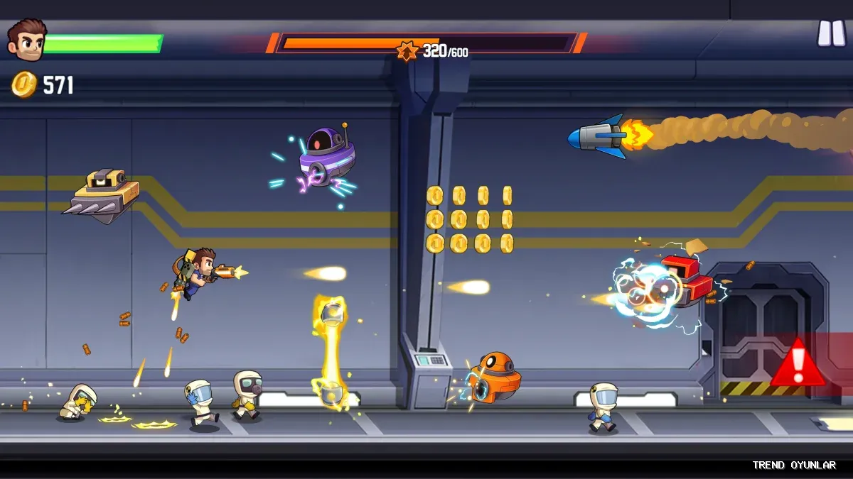 Jetpack Joyride ekran görüntüsü 5 - Aksiyon oyunu