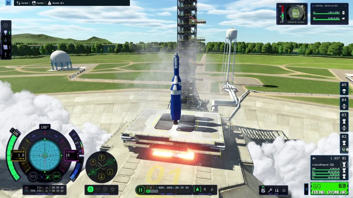 Kerbal Space Program ekran görüntüsü 7 - Simülasyon oyunu