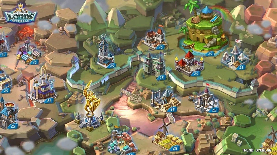 Lords Mobile ekran görüntüsü 4 - Strateji oyunu