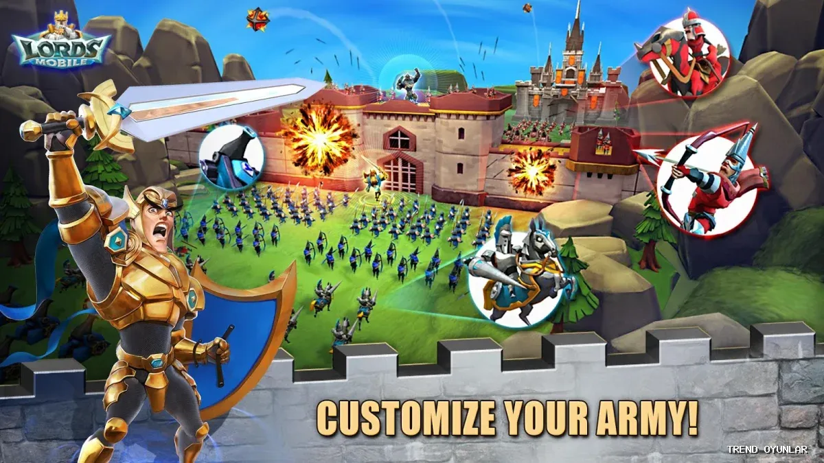 Lords Mobile ekran görüntüsü 8 - Strateji oyunu