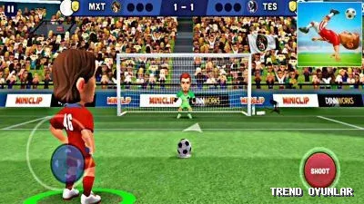 Mini Football ekran görüntüsü 6 - Spor oyunu