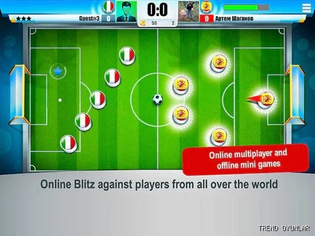 Mini Football ekran görüntüsü 7 - Spor oyunu