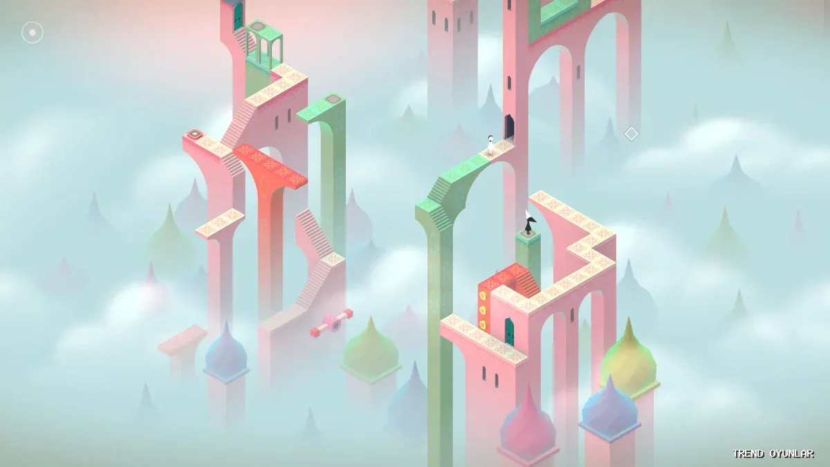 Monument Valley ekran görüntüsü 5 - Zeka oyunu