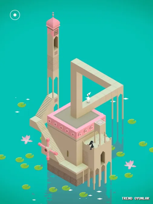 Monument Valley ekran görüntüsü 7 - Zeka oyunu