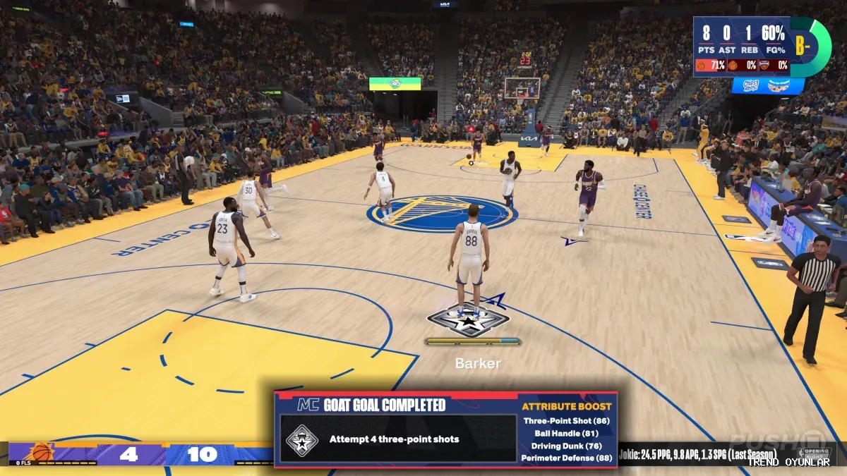 NBA 2K24 ekran görüntüsü 6 - Spor oyunu