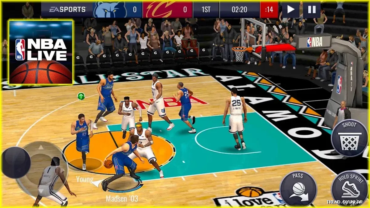 NBA LIVE Mobile ekran görüntüsü 3 - Spor oyunu