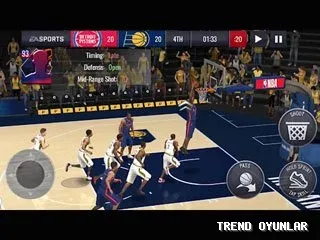 NBA LIVE Mobile ekran görüntüsü 6 - Spor oyunu
