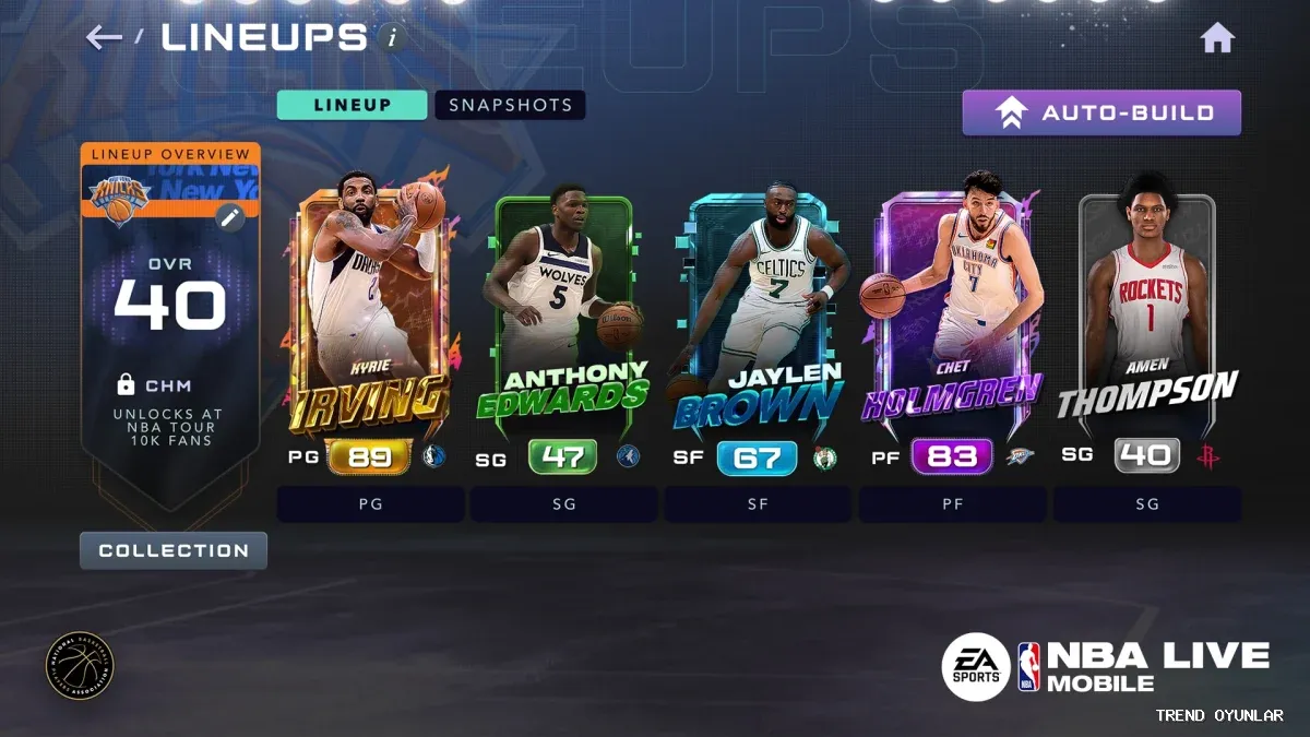 NBA LIVE Mobile ekran görüntüsü 7 - Spor oyunu