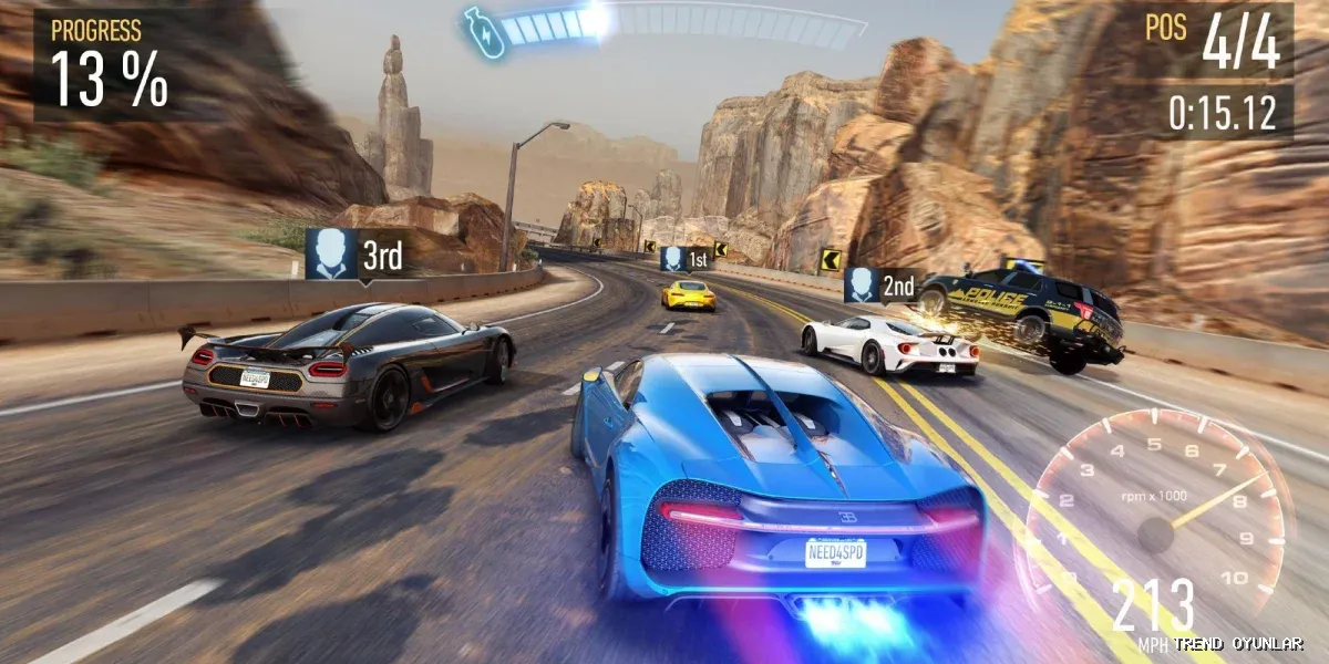 Need for Speed No Limits ekran görüntüsü 4 - Yarış oyunu