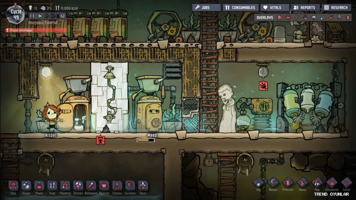 Oxygen Not Included indir - Simülasyon oyunu