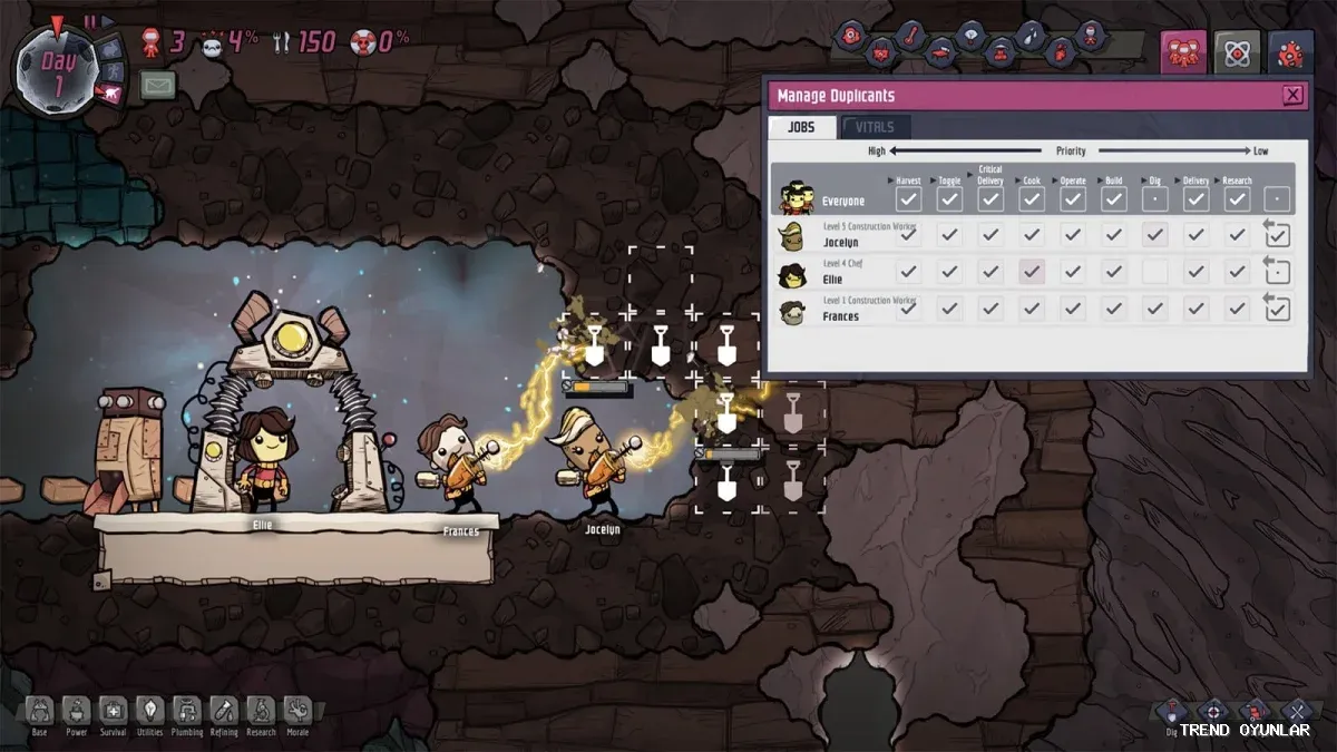 Oxygen Not Included ekran görüntüsü 5 - Simülasyon oyunu