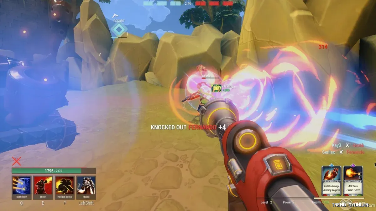 Paladins ekran görüntüsü 3 - Aksiyon oyunu