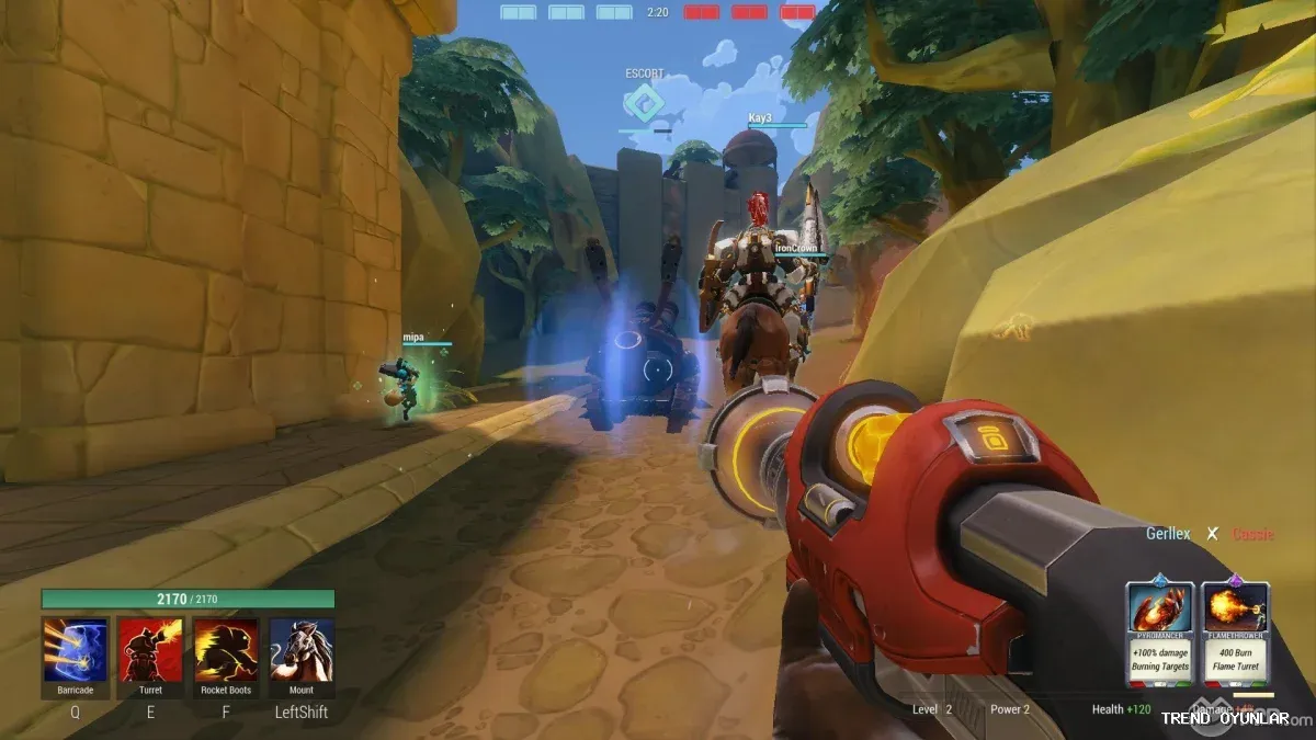 Paladins ekran görüntüsü 5 - Aksiyon oyunu