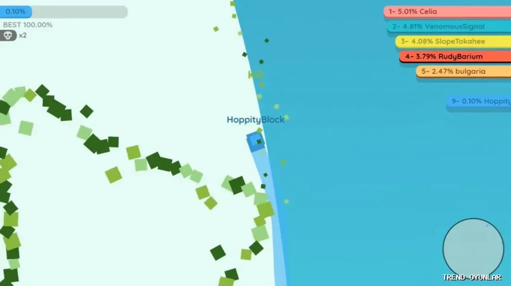 Paper.io 2 ekran görüntüsü 4 - Aksiyon oyunu