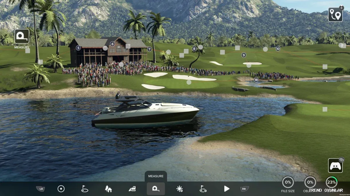 PGA Tour 2K23 ekran görüntüsü 8 - Yarış oyunu