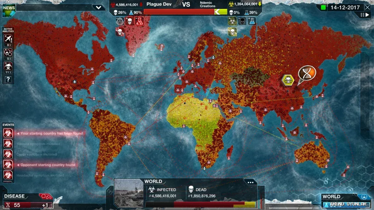 Plague Inc. indir - Strateji oyunu ekran görüntüsü