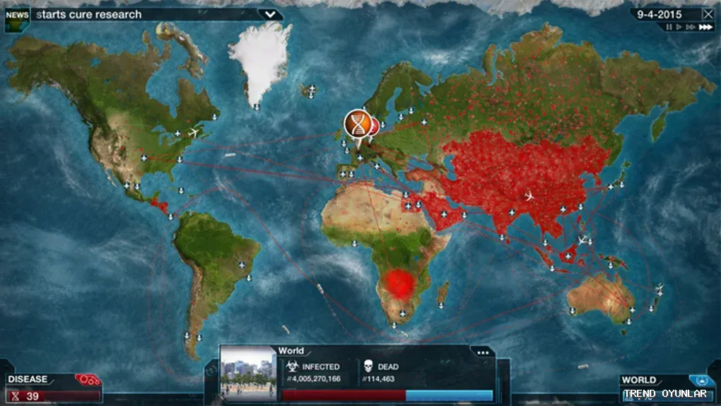 Plague Inc. ekran görüntüsü 3 - Strateji oyunu