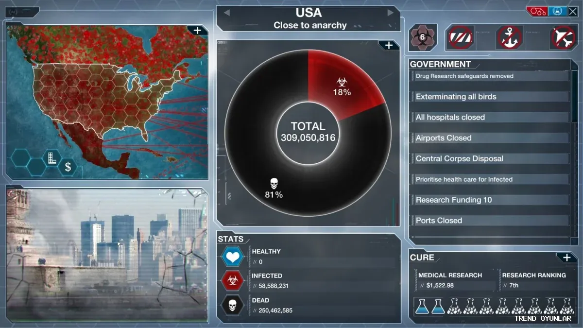 Plague Inc. ekran görüntüsü 4 - Strateji oyunu