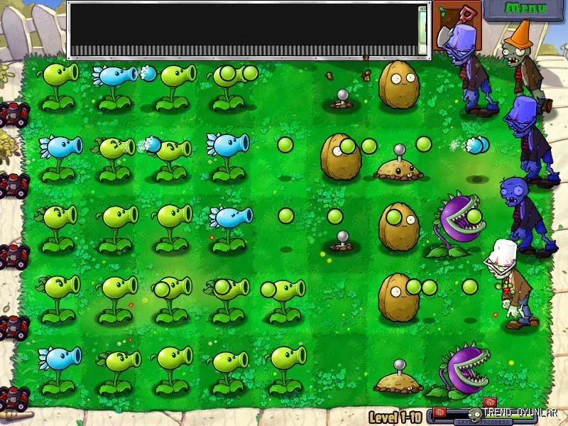 Plants vs. Zombies ekran görüntüsü 5 - Strateji oyunu