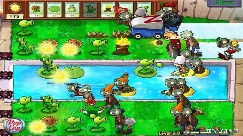 Plants vs. Zombies ekran görüntüsü 7 - Strateji oyunu