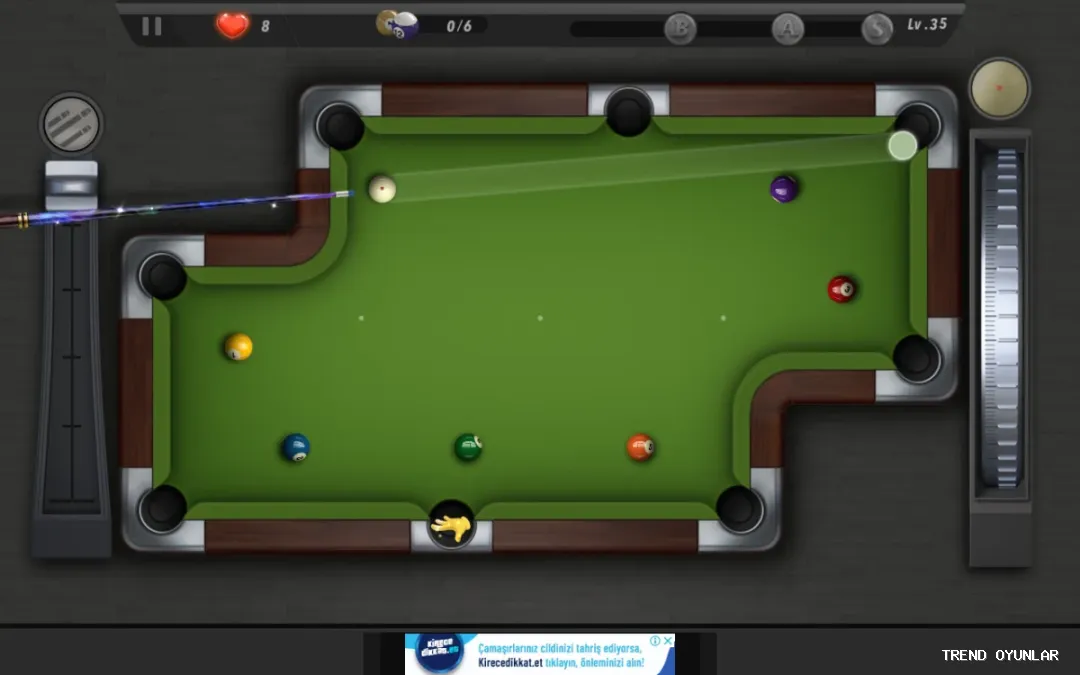 Pooking - Billiards City ekran görüntüsü 4 - Spor oyunu