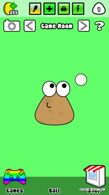 Pou ekran görüntüsü 5 - Simülasyon oyunu