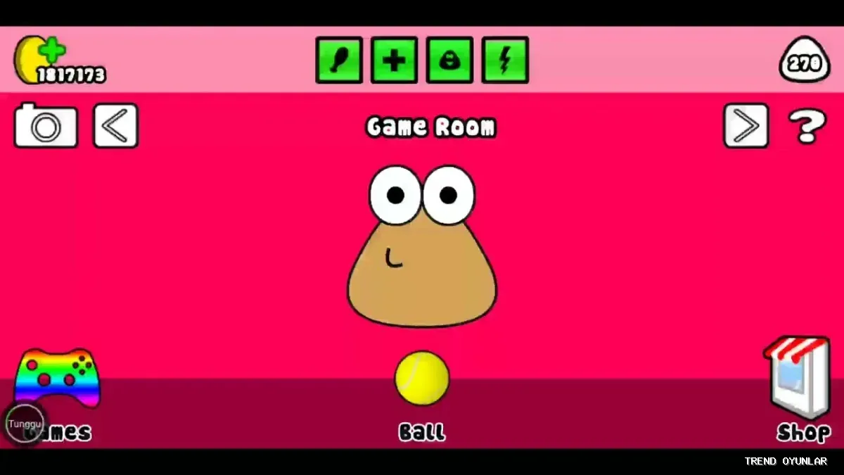 Pou ekran görüntüsü 6 - Simülasyon oyunu