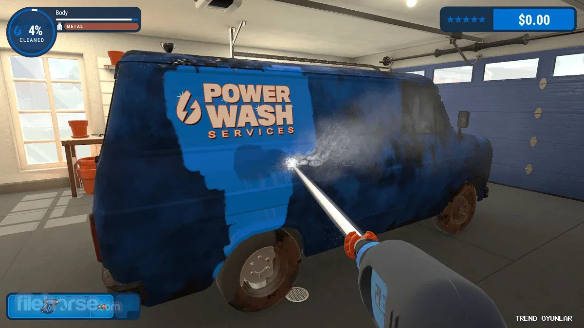 PowerWash Simulator ekran görüntüsü 4 - Simülasyon oyunu