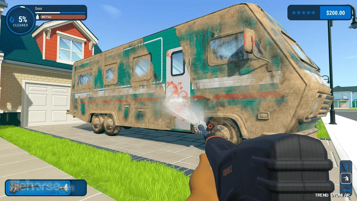 PowerWash Simulator ekran görüntüsü 8 - Simülasyon oyunu