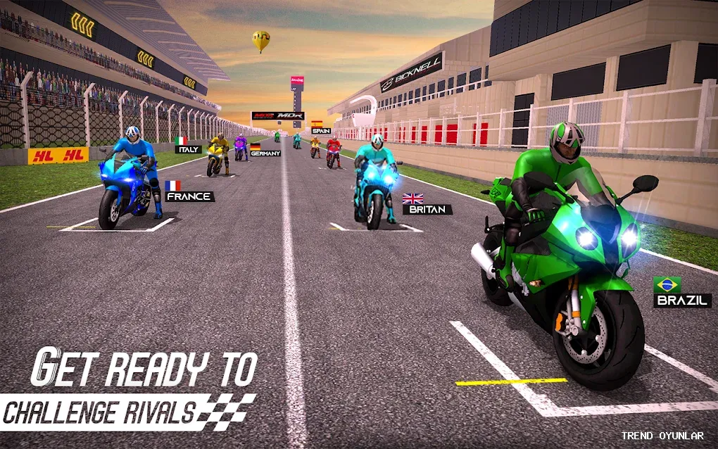 Real Bike Racing ekran görüntüsü 5 - Yarış oyunu