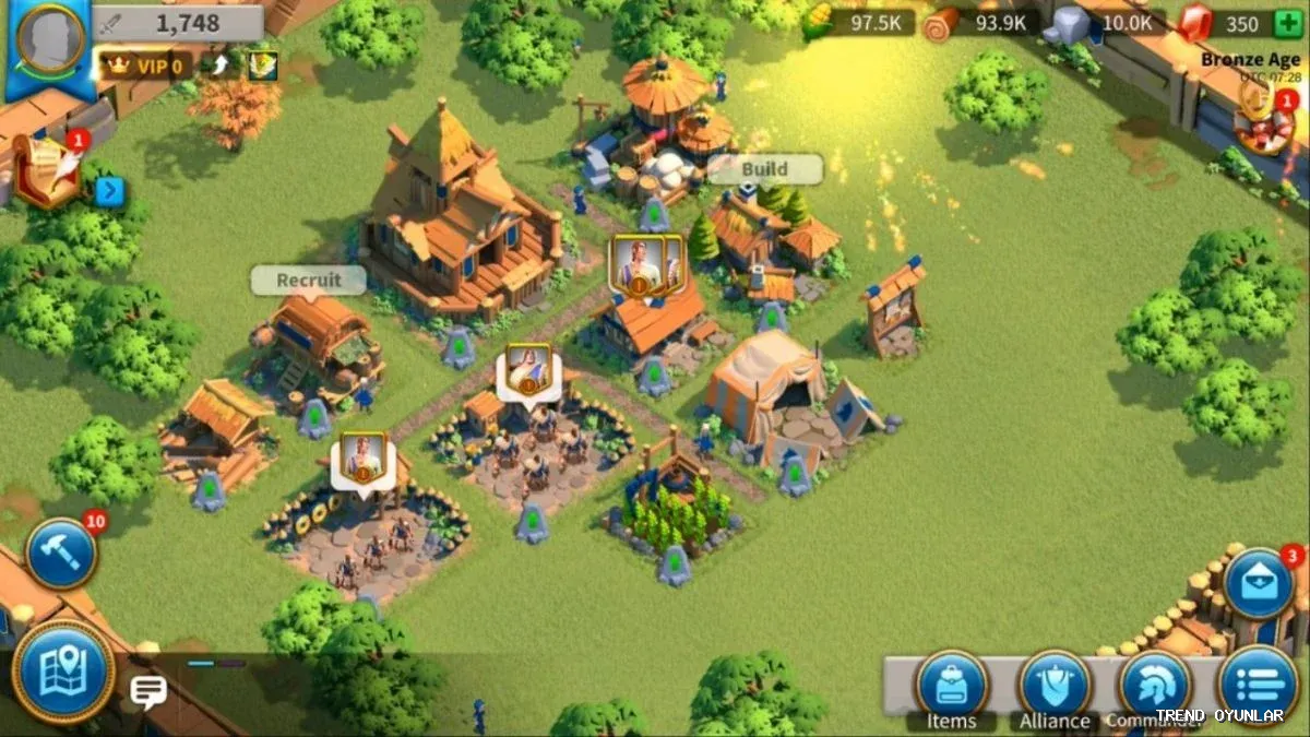 Rise of Kingdoms ekran görüntüsü 4 - Strateji oyunu