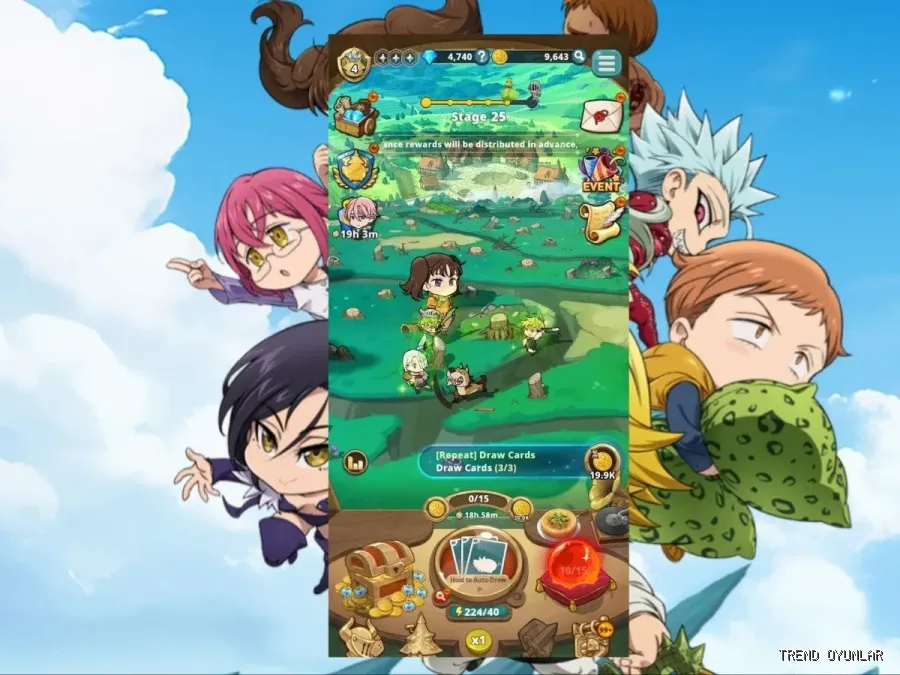Seven Deadly Sins: Idle ekran görüntüsü 5 - Zeka oyunu