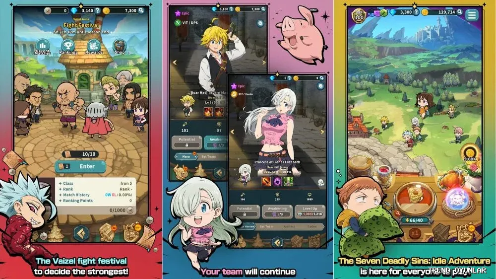 Seven Deadly Sins: Idle ekran görüntüsü 6 - Zeka oyunu