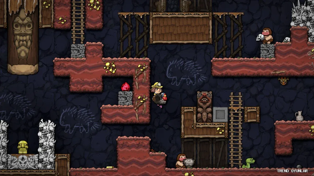 Spelunky 2 ekran görüntüsü 3 - Macera oyunu